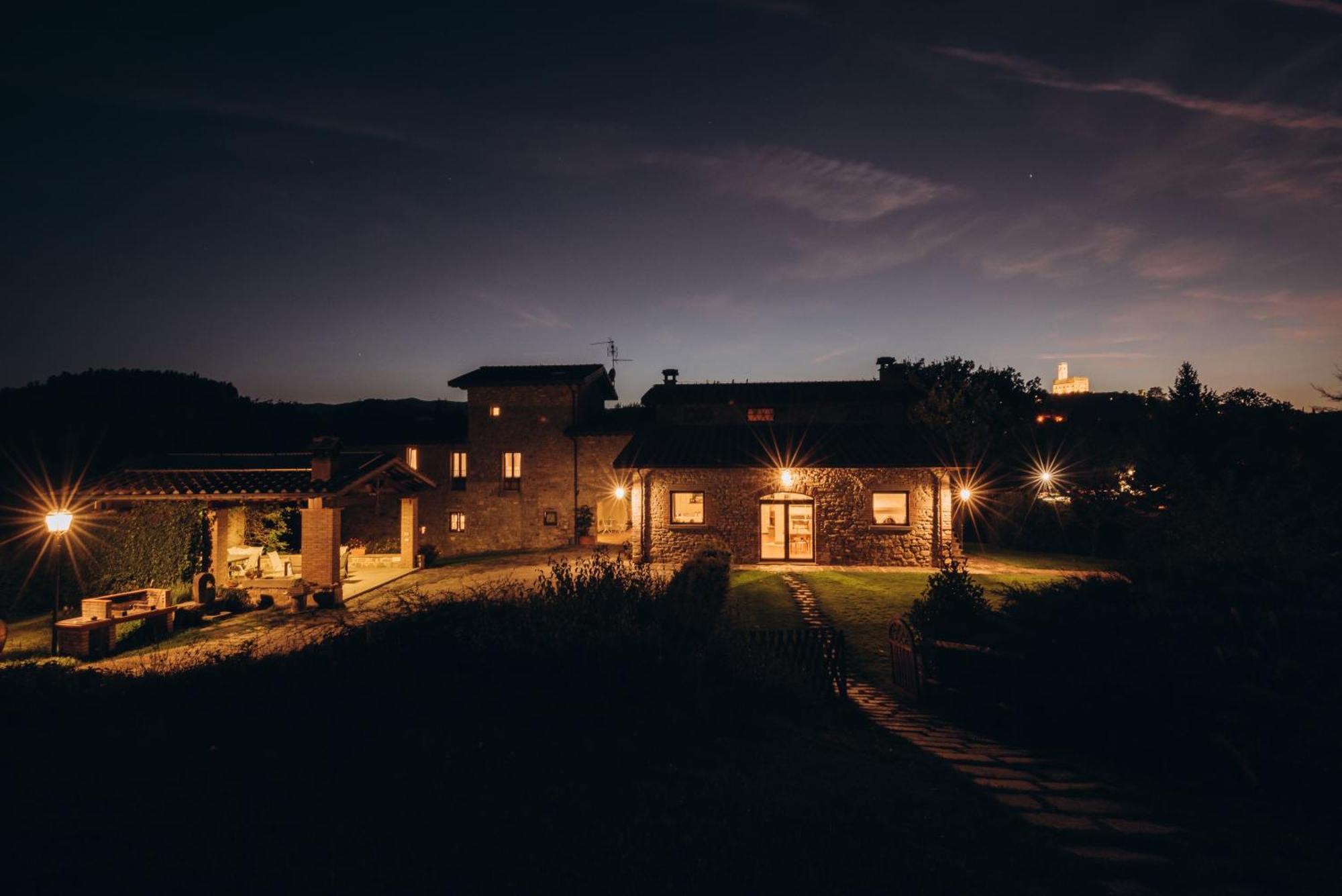 Agriturismo La Dolce Vista Poppi Exteriér fotografie