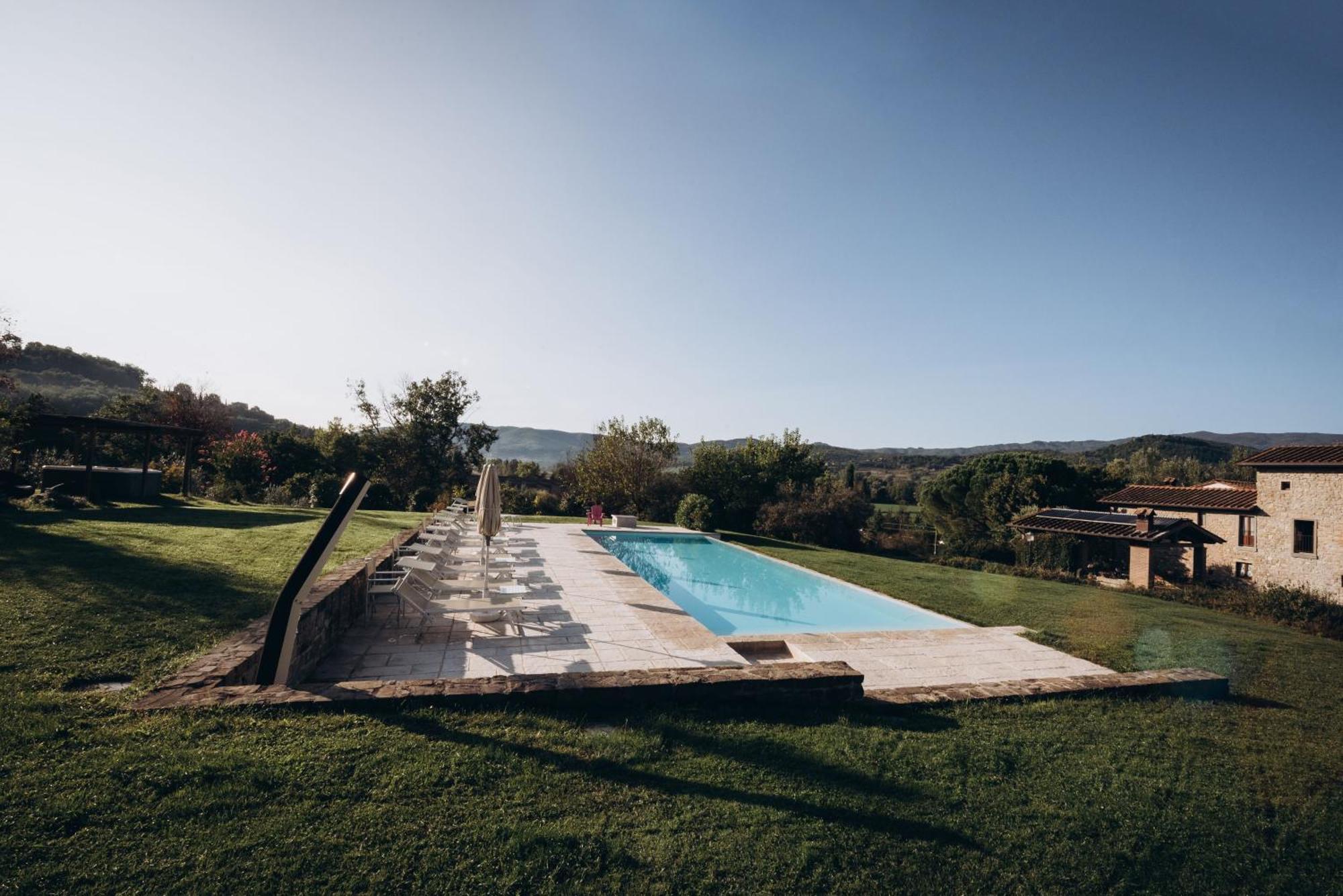 Agriturismo La Dolce Vista Poppi Exteriér fotografie